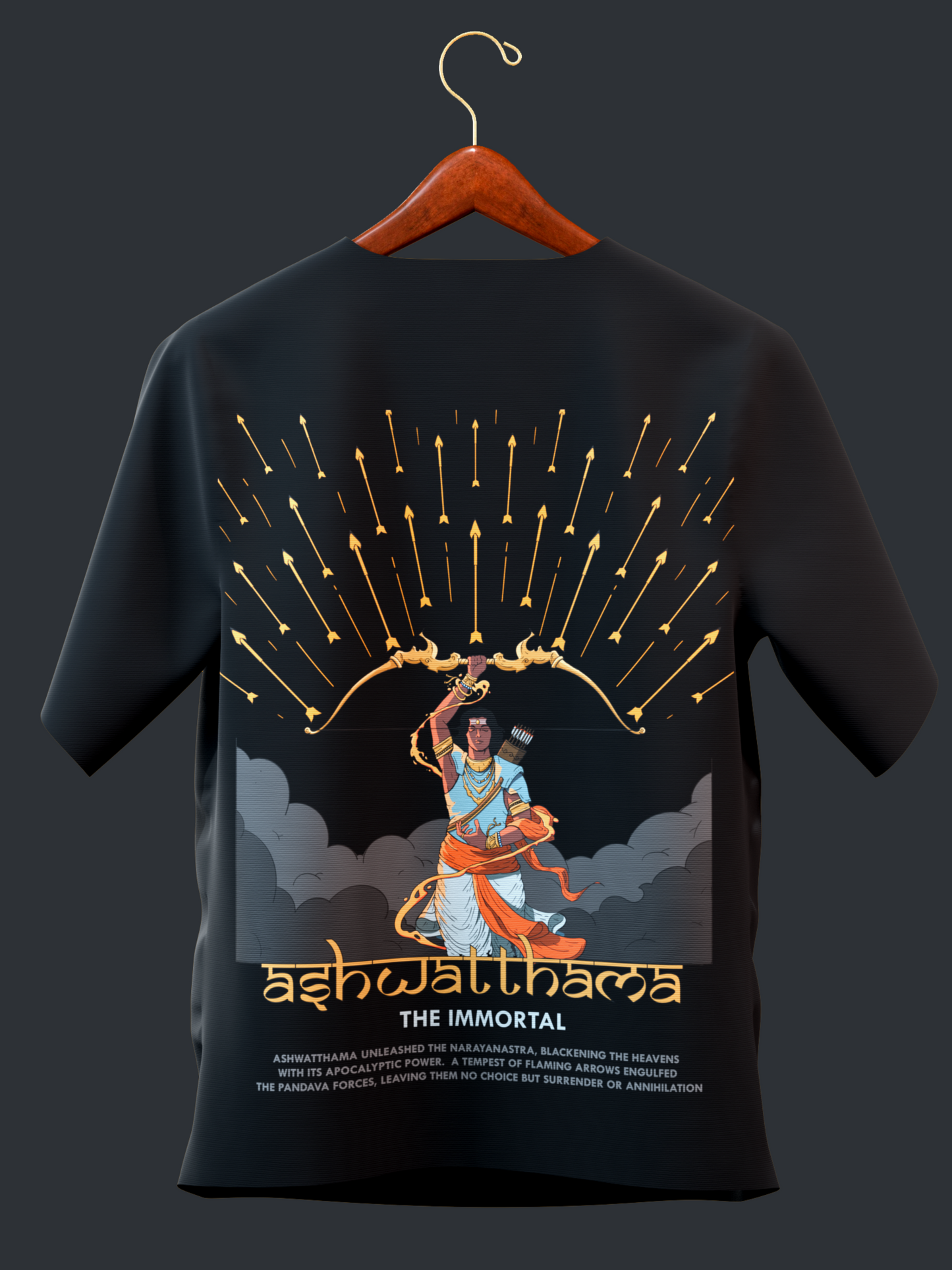 Immortal Ashwatthama : Narayanastra (Unisex Oversized)