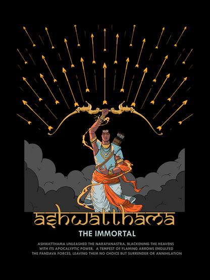 Immortal Ashwatthama : Narayanastra (Unisex Oversized)